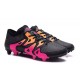 Scarpini da Calcio Adidas X 15.1 FG/AG Uomo Nero Rosa