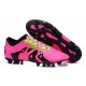Scarpini da Calcio Adidas X 15.1 FG/AG Uomo 2016 Rosa Nero