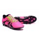 Scarpini da Calcio Adidas X 15.1 FG/AG Uomo 2016 Rosa Nero