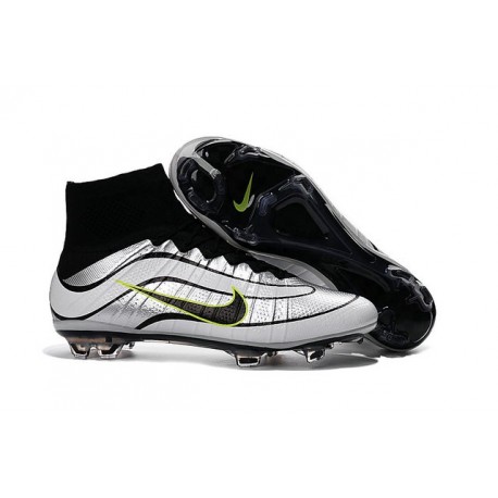 Nike Mercurial Superfly Heritage Scarpette Calcio Bianco Nero