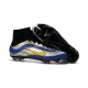 Nike Mercurial Superfly Heritage Scarpette Calcio Argent Blu Giallo