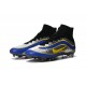 Nike Mercurial Superfly Heritage Scarpette Calcio Argent Blu Giallo