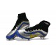 Nike Mercurial Superfly Heritage Scarpette Calcio Argent Blu Giallo