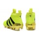 Scarpa da Calcetto Nuove 2016 adidas ACE16+ Purecontrol FG/AG Volt Nero