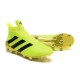 Scarpa da Calcetto Nuove 2016 adidas ACE16+ Purecontrol FG/AG Volt Nero