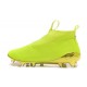 Scarpa da Calcetto Nuove 2016 adidas ACE16+ Purecontrol FG/AG Volt Nero