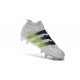 adidas Scarpe da Calcio ACE 16.1 Primeknit FG/AG Con Tacchetti Bianco Verde