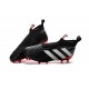 Nuovo Scarpe da Calcio 2016 adidas ACE16+ Pure Control FG Nero Rosso Bianco