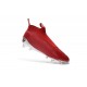 Nuovo Scarpe da Calcio 2016 adidas ACE16+ Pure Control FG Rosso Argento
