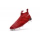 Nuovo Scarpe da Calcio 2016 adidas ACE16+ Pure Control FG Rosso Argento