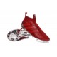 Nuovo Scarpe da Calcio 2016 adidas ACE16+ Pure Control FG Rosso Argento