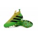 Nuovo Scarpe da Calcio 2016 adidas ACE16+ Pure Control FG Verde Nero