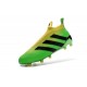 Nuovo Scarpe da Calcio 2016 adidas ACE16+ Pure Control FG Verde Nero