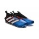 Nuovo Scarpe da Calcio 2016 adidas ACE16+ Pure Control FG Blu Bianco Rosso