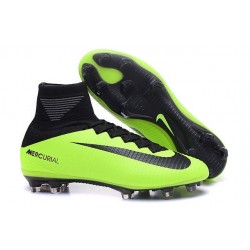Scarpe da Calcio Cristiano Ronaldo Nike Mercurial Superfly V FG Verde Nero