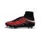 Nuovo Scarpa Nike Hypervenom Phantom 2 Tech FG Robert Lewandowski Rosso Nero