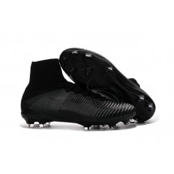 Scarpe da Calcio Cristiano Ronaldo Nike Mercurial Superfly V FG Tutto Nero
