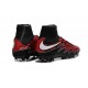 Nuovo Scarpa Nike Hypervenom Phantom 2 Tech FG Robert Lewandowski Rosso Nero