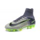 Scarpe da Calcio Cristiano Ronaldo Nike Mercurial Superfly V FG Grigio Nero