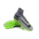 Scarpe da Calcio Cristiano Ronaldo Nike Mercurial Superfly V FG Grigio Nero