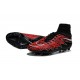 Nuovo Scarpa Nike Hypervenom Phantom 2 Tech FG Robert Lewandowski Rosso Nero