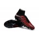 Nuovo Scarpa Nike Hypervenom Phantom 2 Tech FG Robert Lewandowski Rosso Nero