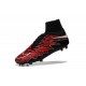 Nuovo Scarpa Nike Hypervenom Phantom 2 Tech FG Robert Lewandowski Rosso Nero