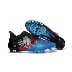 adidas X 16+ Purechaos FG Nuove 2016 Scarpa Calcio Blu Nero