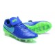 Nike Tiempo Legend 6 FG ACC Scarpini da Calcetto Uomo Blu Verde