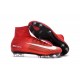 Scarpe da Calcio Cristiano Ronaldo Nike Mercurial Superfly V FG Rosa Bianco