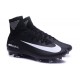 Scarpe da Calcio Cristiano Ronaldo Nike Mercurial Superfly V FG Nero Bianco