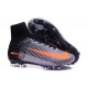 Nike Mercurial Superfly V FG Nuove 2016 Scarpa Calcetto Bianco Nero Arancio