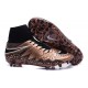 Nuovo Scarpa Nike Hypervenom Phantom 2 Tech FG Bronzo Nero