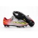 Scarpe da Calcio Nuovo 2016 Nike Mercurial Vapor XI FG ACC Rosso Metallico Giallo
