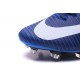 Nike Mercurial Superfly V FG Nuove 2016 Scarpa Calcetto Blu Bianco