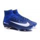 Nike Mercurial Superfly V FG Nuove 2016 Scarpa Calcetto Blu Bianco