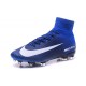 Nike Mercurial Superfly V FG Nuove 2016 Scarpa Calcetto Blu Bianco