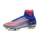 Nike Mercurial Superfly V FG Nuove 2016 Spark Brilliance Scarpa Calcetto Bianco Blu Arancio