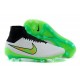 Scarpe da Calcetto Nike Magista Obra Tech FG ACC Bianco Verde Nero
