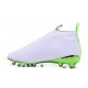 Nuovo Scarpe da Calcio 2016 adidas ACE16+ Pure Control FG Bianco Verde Nero
