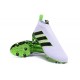 Nuovo Scarpe da Calcio 2016 adidas ACE16+ Pure Control FG Bianco Verde Nero