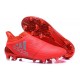 adidas X 16+ Purechaos FG Nuove 2016 Scarpa Calcio Rosso Argento Metallica