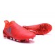 adidas X 16+ Purechaos FG Nuove 2016 Scarpa Calcio Rosso Argento Metallica