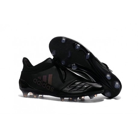 adidas X 16+ Purechaos FG Nuove 2016 Scarpa Calcio Pelle Nero