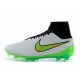 Scarpe da Calcetto Nike Magista Obra Tech FG ACC Bianco Verde Nero