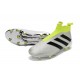 Nuovo Scarpe da Calcio 2016 adidas ACE16+ Pure Control FG Metallico Nero Giallo