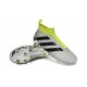 Nuovo Scarpe da Calcio 2016 adidas ACE16+ Pure Control FG Metallico Nero Giallo