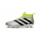 Nuovo Scarpe da Calcio 2016 adidas ACE16+ Pure Control FG Metallico Nero Giallo