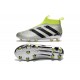Nuovo Scarpe da Calcio 2016 adidas ACE16+ Pure Control FG Metallico Nero Giallo