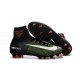 Scarpe da Calcetto Nike Mercurial Superfly V FG Nero Bianco Viola